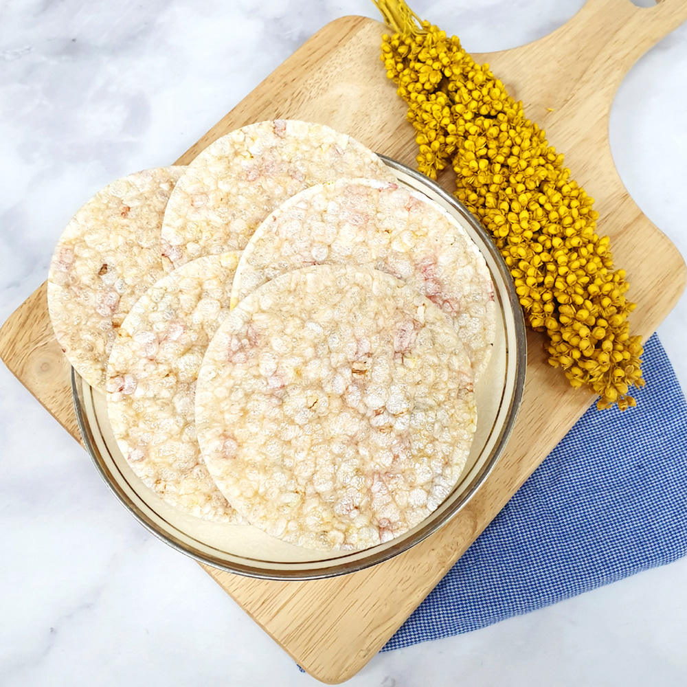 더맘 라이미칩 뻥튀기 쌀과자 쌀과자 무화학첨가물 건강간식 195g