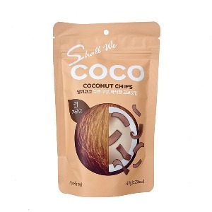 쉘위코코 두번구운 코코넛칩 초콜릿 40g