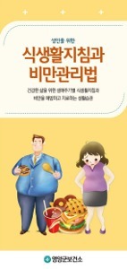 비만예방 식생활지침 리플렛1