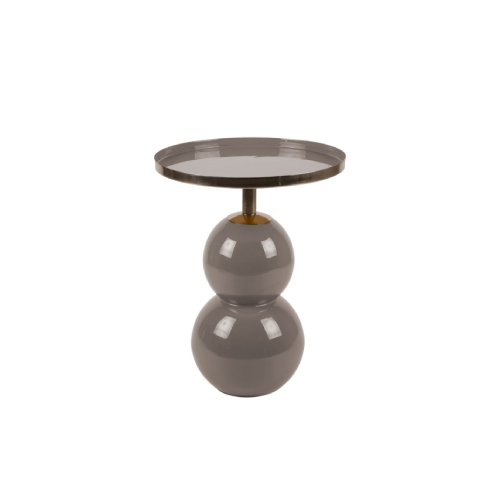 Side Table NORA -  Warm grey