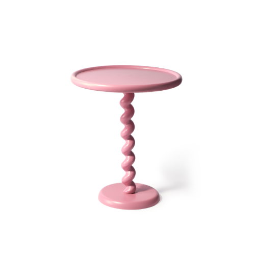 Side Table Twister Light pink