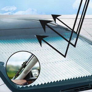햇빛가리개 차량용 썬바이저 블라인드 80X140cm