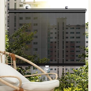 붙이는블라인드 대 부착식 대형 창틀 창문 햇빛가리개 브라인드