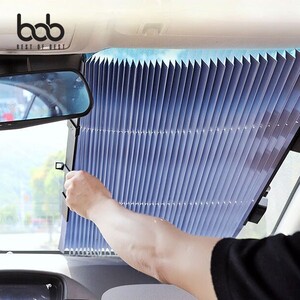 bob 차량용 햇빛가리개 썬커튼 블라인드 중형차 앞유리 가림막 70CM