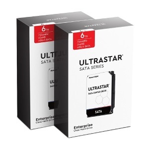 Western Digital 6TB Ultrastar DC HC310 패키지 (SATA3/7200/256M/2PACK)