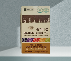 종근당건강 슈퍼비젼 멀티비타민 미네랄 로얄 1400mg x 180정
