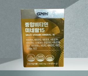 GNM자연의품격 종합비타민 미네랄15 600mg x 90정