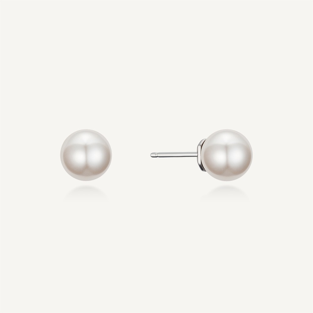 [미스그린] 쁘띠 펄 귀걸이 | Petite Pearl Earrings