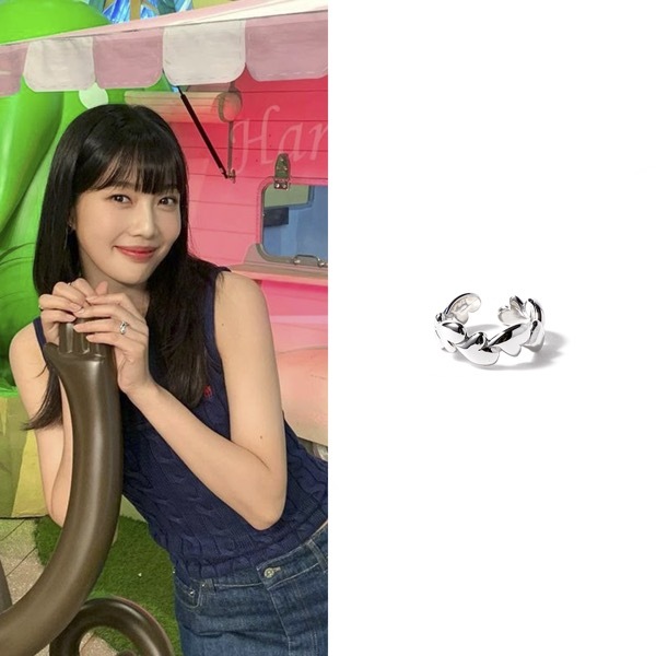 [미스그린] 벌룬 하트 시그니처 반지 | Balloon Heart Signature Ring