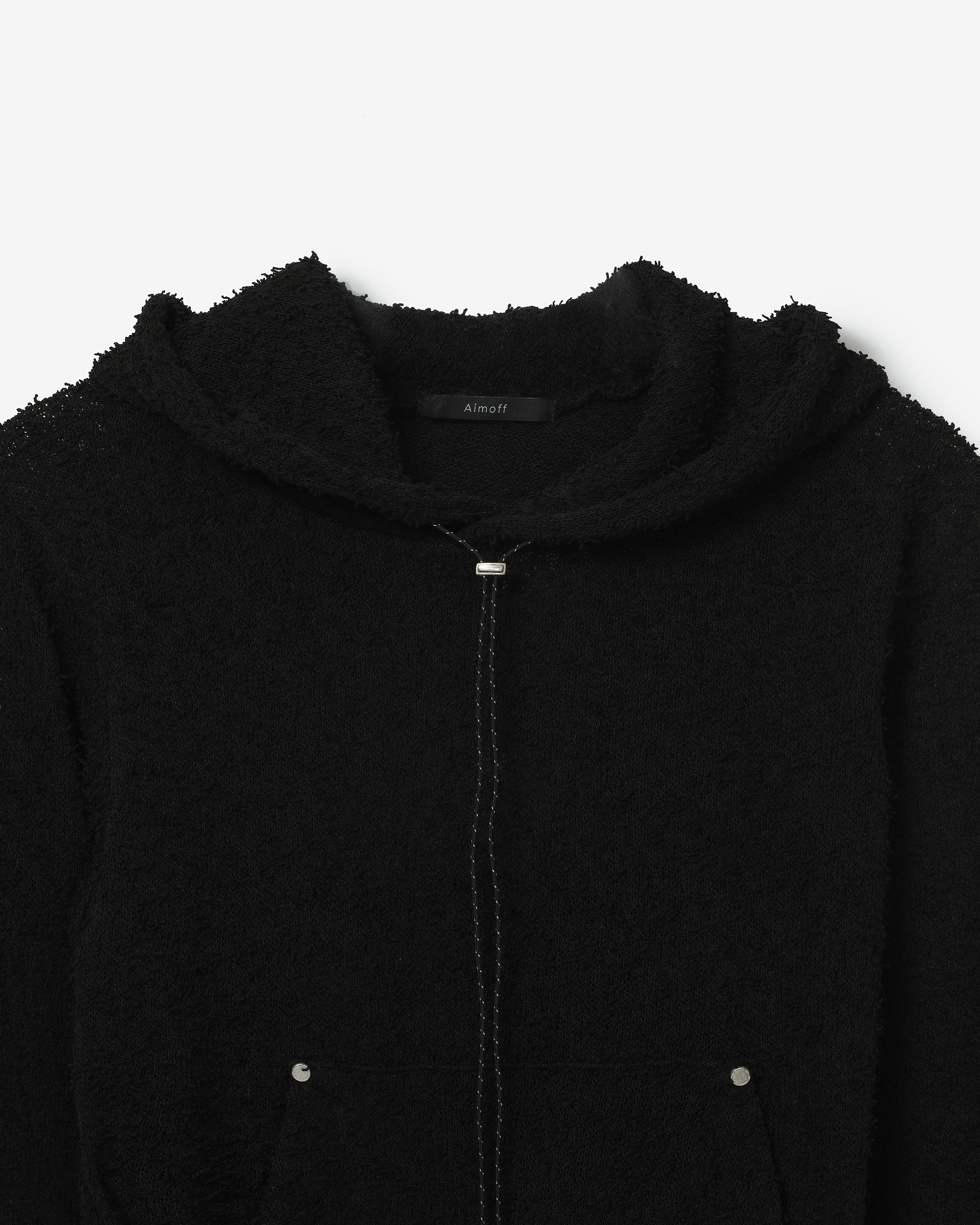 3M string rough mini hoody [ black ]