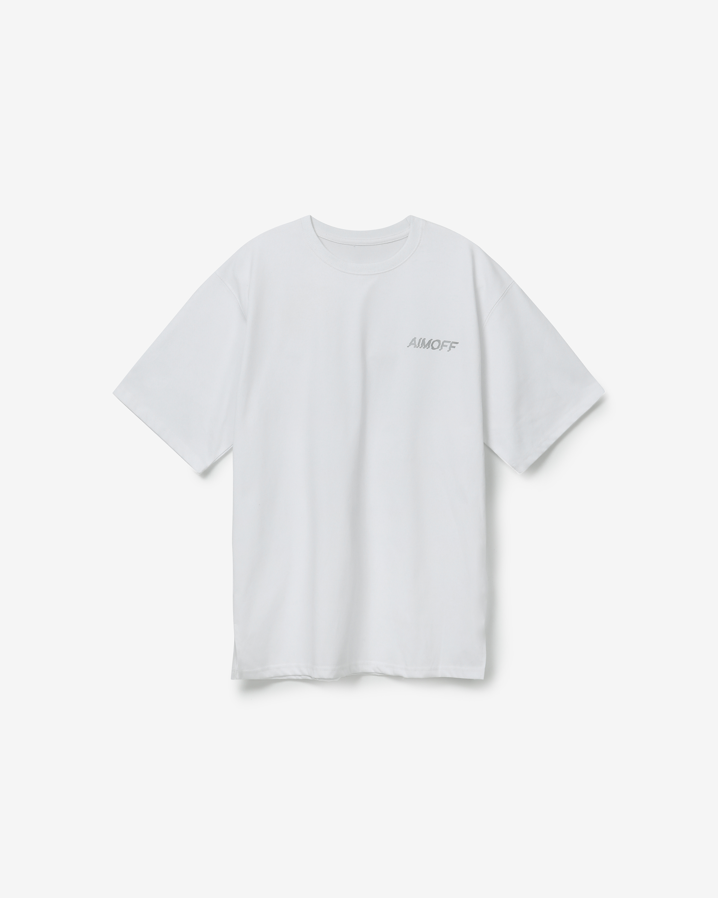 aim T-shirts [ white ]