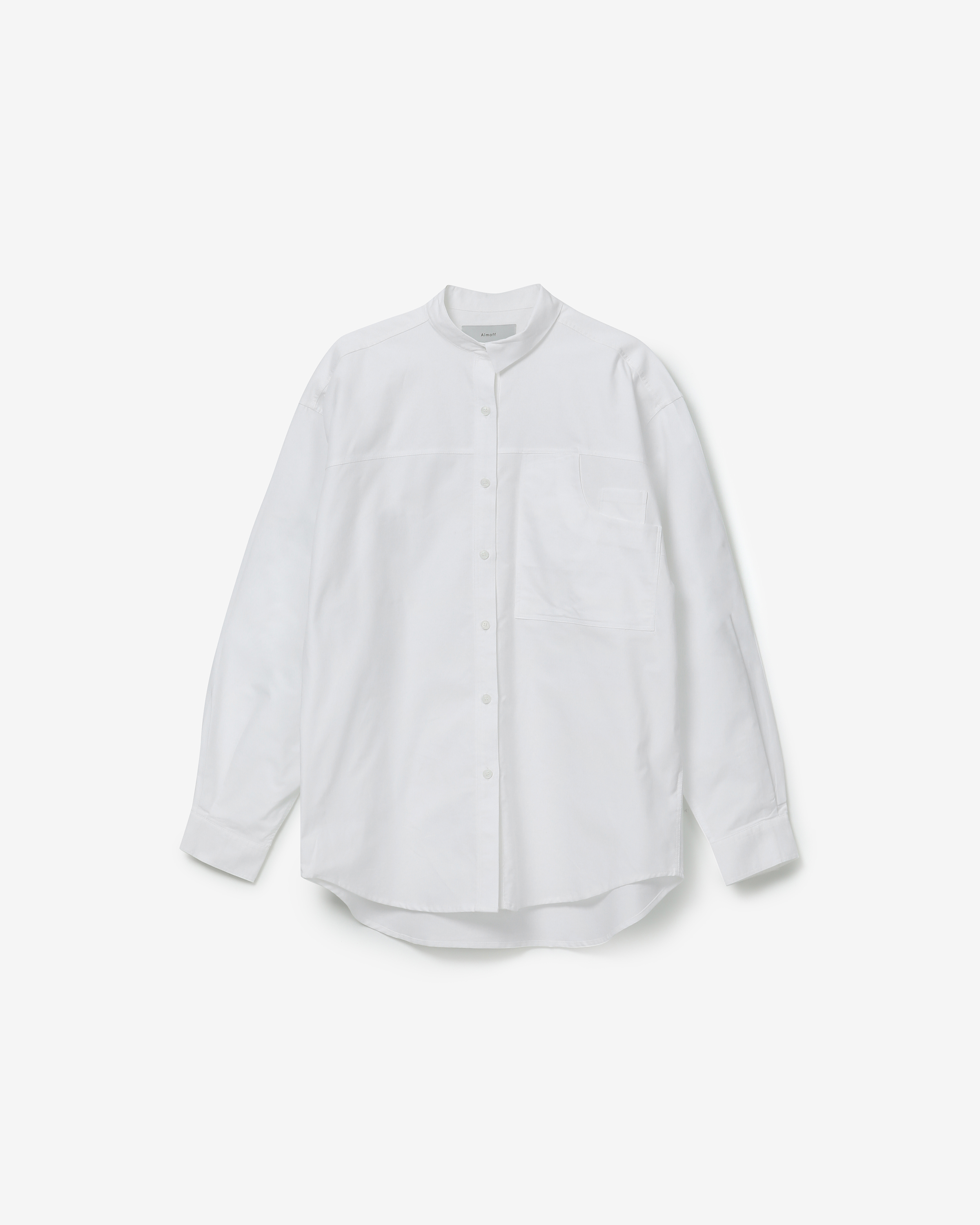 Oxpord drop tie shirts [ white ]