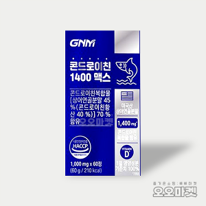 GNM자연의품격 콘드로이친 1400맥스 1000mg x 60정