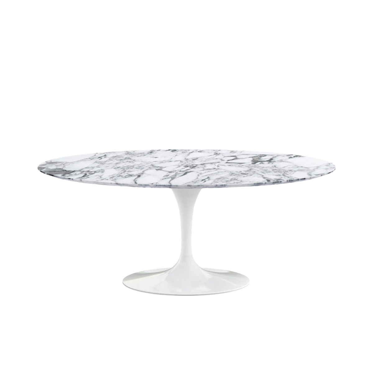 Saarinen Dining Table 183cm Oval _ Arabescato