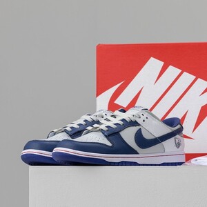 [Nike] 나이키 x NBA 덩크 로우 레트로 EMB 네츠 블루