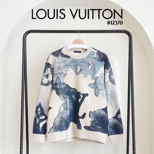 [Louis Vuitton] 루이비통 남성 워터컬러 자이언트 모노그램 기모 맨투맨 티셔츠