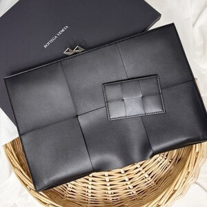 보테가베네타 아르코  클러치 + 카드지갑 Set (단품가능) 블랙