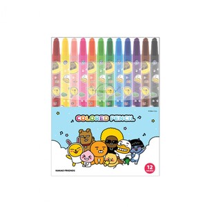 (도화)세트 준비물 KF 초등학색 12색 페이스 유아용 색연필