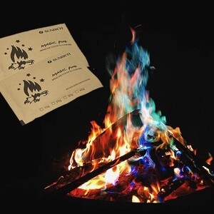 (도화)오로라가루 25g 매직파이어 (크래프트) 감성캠핑 캠프파이어 불멍가루 모닥불 레인보