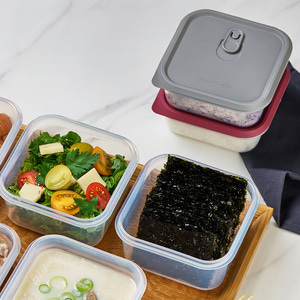 마미스테이블 멀티볼[L] 최상급 식품용 실리콘 밀폐용기 밥팩 냉동밥 보관용기