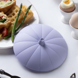 마미스테이블[호박뚜껑 16cm] 최상급 식품용 실리콘 덮개 전자렌지 용기