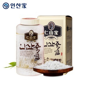 Insan bamboo salt 1kg (solid), roasted 9 times
