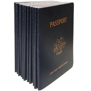 여권형 수첩 - 포크로스합지(300~500)