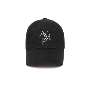 AMP Logo Ball Cap (Black)