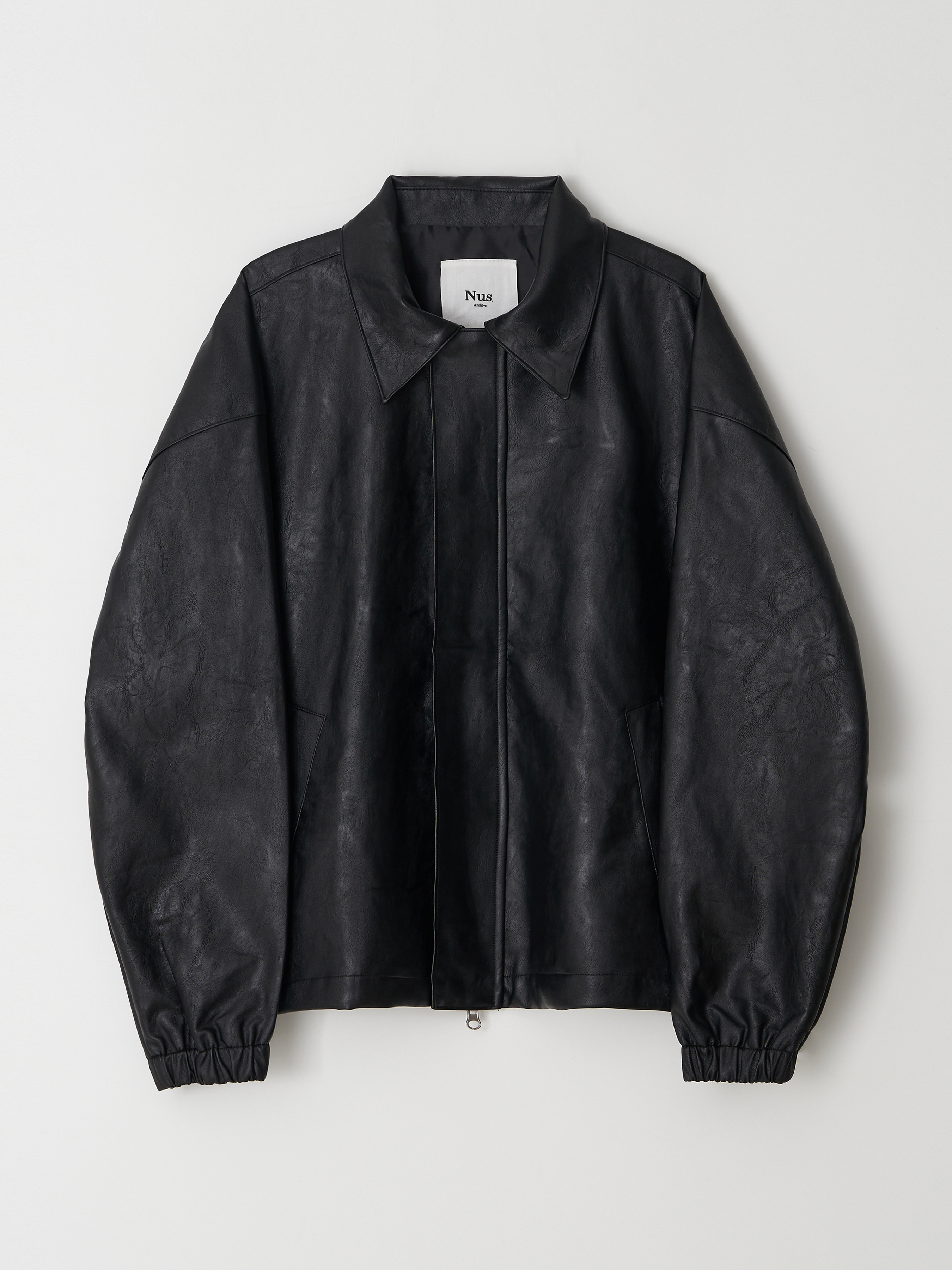 Nus. Kara Leather Jacket (2color)(봄.가을)