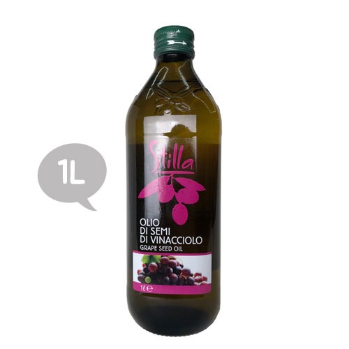 Stila grape seed oil 1L (glass bottle)