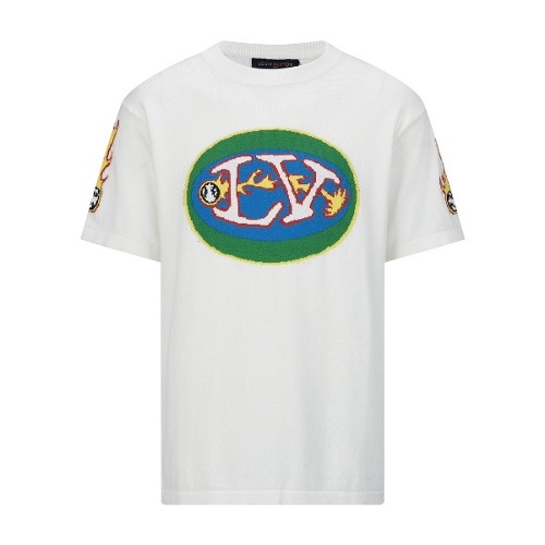 LV 베이스볼 로고 티셔츠