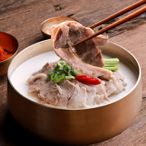 춘풍접객 국밥용 돼지 고기 슬라이스 2kg 모음