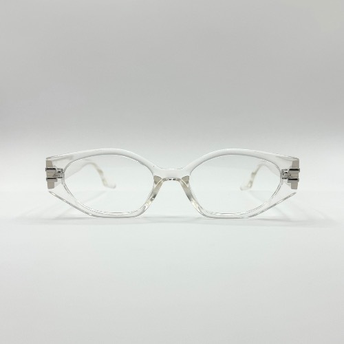 S-6226 white horn glasses