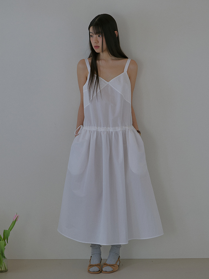 Watery Dress (White)