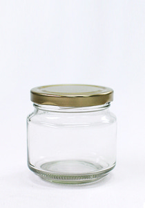 오븐락 쨈병 250ml 1200 젓갈 고추장 수제청 과일청 쨈 꿀병 다용도 유리병