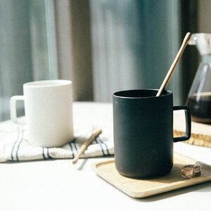 블랙 앤 화이트 머그 2P 0326 머그잔 머그컵 커플 커피컵 선물용 답례품