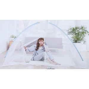 두드림 원터치 모기장 3 4인용 9791/ 휴대용 접이식 야외 텐트 사각 침대 캠핑 아기
