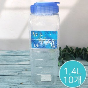 보성 맑은샘 사각물병 1.4L 10개 0328/ 냉장고 업소용 가벼운
