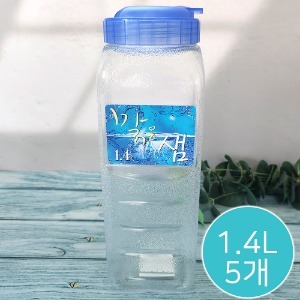 보성 맑은샘 사각물병 1.4L 5개 0328/ 냉장고 업소용 가벼운