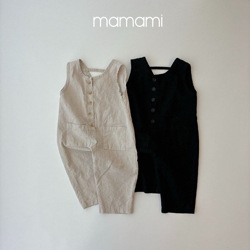 button jumpsuit _ mamami