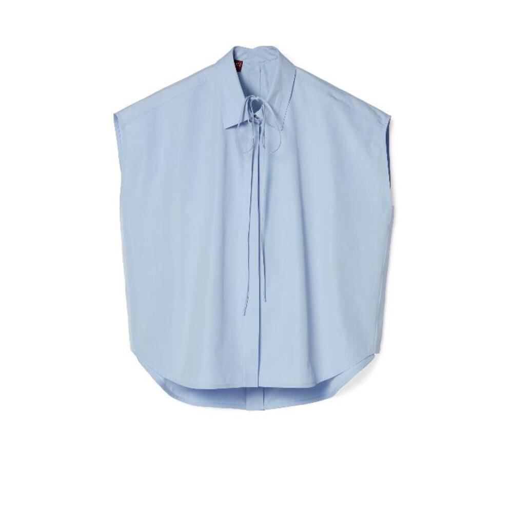 구찌 여성 블라우스 셔츠 781527 ZAQMF 4850 Cotton shirt with Gucci embroidery
