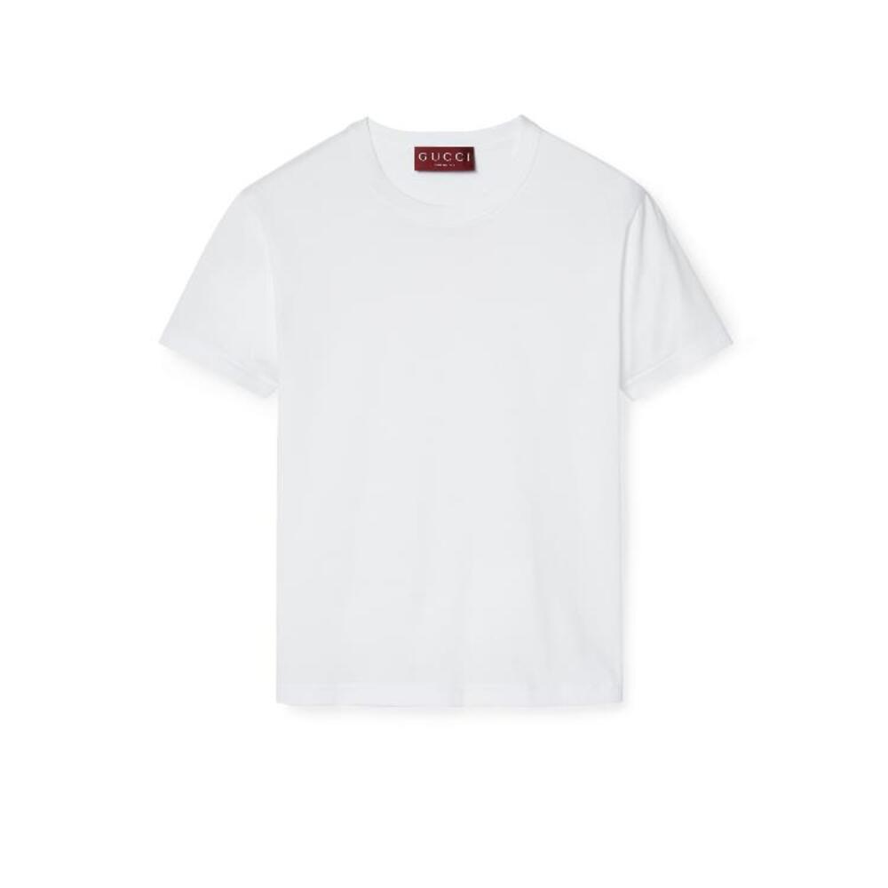 구찌 여성 티셔츠 맨투맨 792169 XJGJQ 9074 Light cotton jersey T shirt