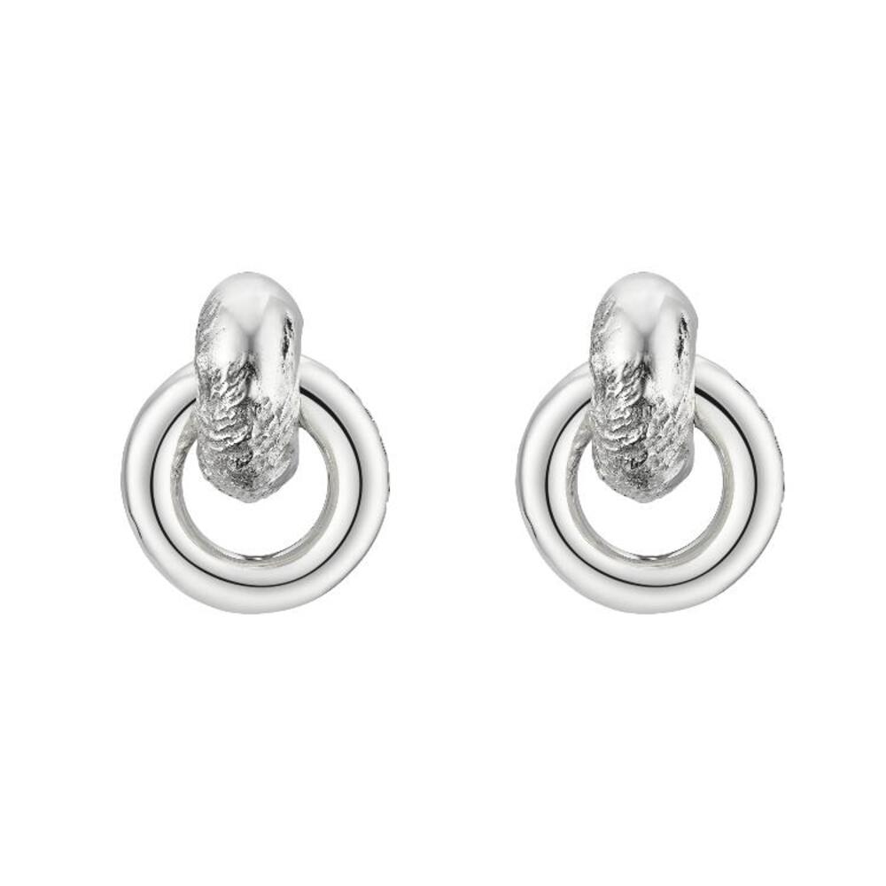구찌 여성 귀걸이 782851 J8400 8106 Hoop earrings with textured finish