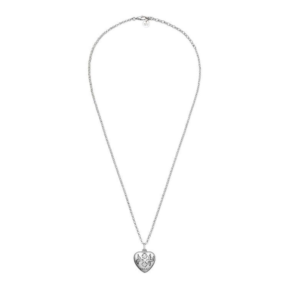 구찌 여성 목걸이 455542 J8400 0701 Blind For Love necklace in silver