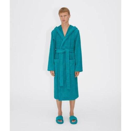 보테가베네타 남성 비치웨어 intreccio pattern cotton bathrobe 6560974V1064467