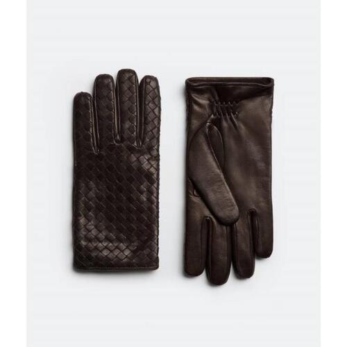 보테가베네타 남성 장갑 Intrecciato Leather Gloves 687260VZQO12113