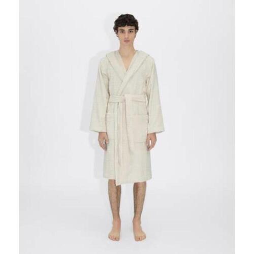 보테가베네타 남성 비치웨어 intreccio pattern cotton bathrobe 6560974V1062945