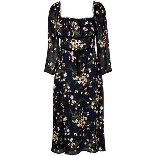 리포메이션 여성 원피스 Black Pennie Floral Print Midi Dress 19434696_1311830GMI