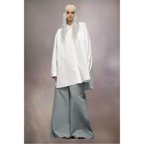 메종마르지엘라 여성 블라우스 셔츠 Robe chemise en popeline de coton S51DL0253S43001100