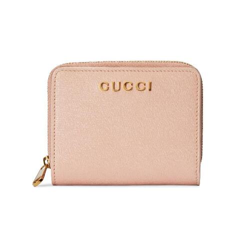 구찌 여성 반지갑 772639 0OP0N 5909 Mini wallet with Gucci script